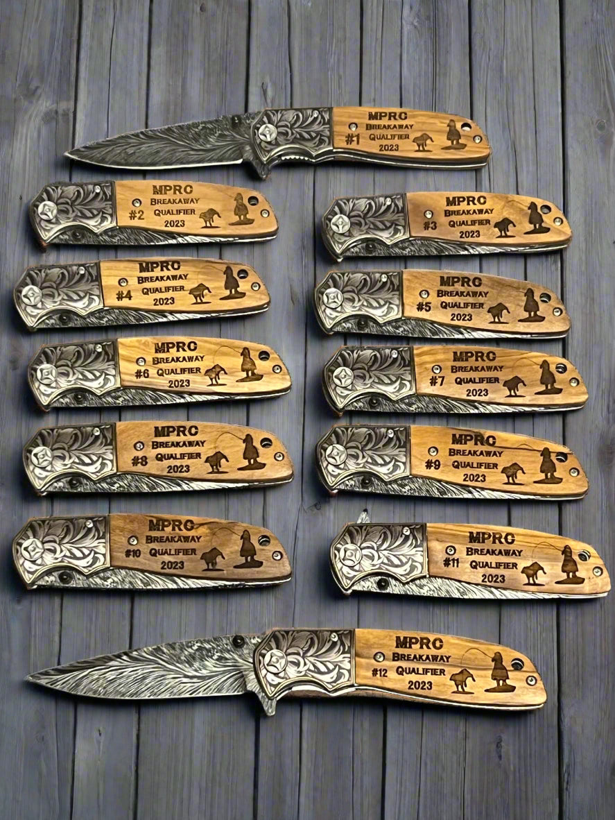 Tooled Pocket Knives