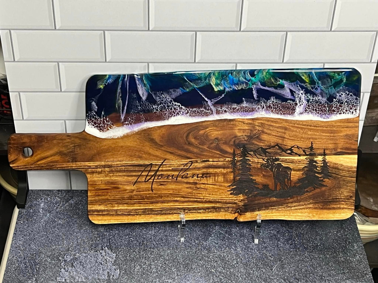 22" Paddle Resin Board