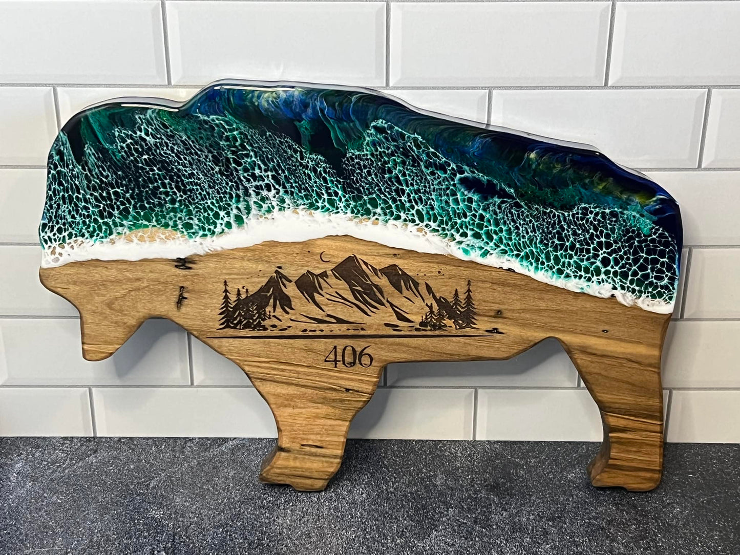 13" Bison Resin Boards - Small